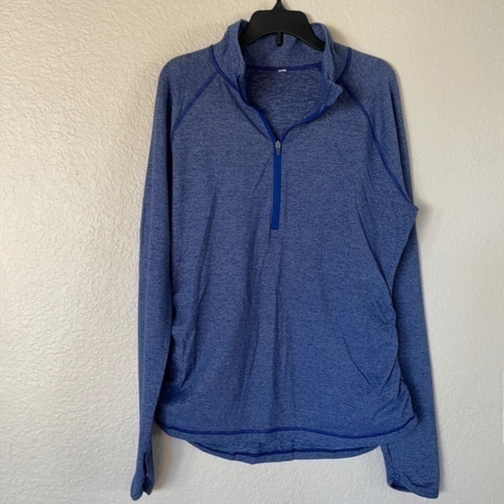 Lucy half zip running top
